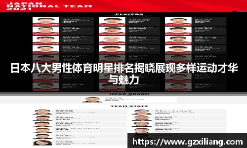 日本八大男性体育明星排名揭晓展现多样运动才华与魅力
