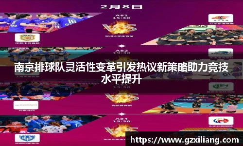 南京排球队灵活性变革引发热议新策略助力竞技水平提升