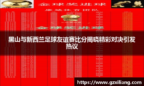 黑山与新西兰足球友谊赛比分揭晓精彩对决引发热议